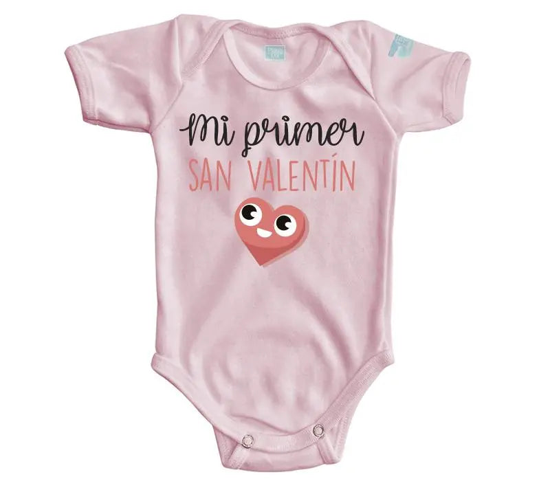 Body Bebé Mi Primer San Valentín (Corazón 1) - MarchanteMX