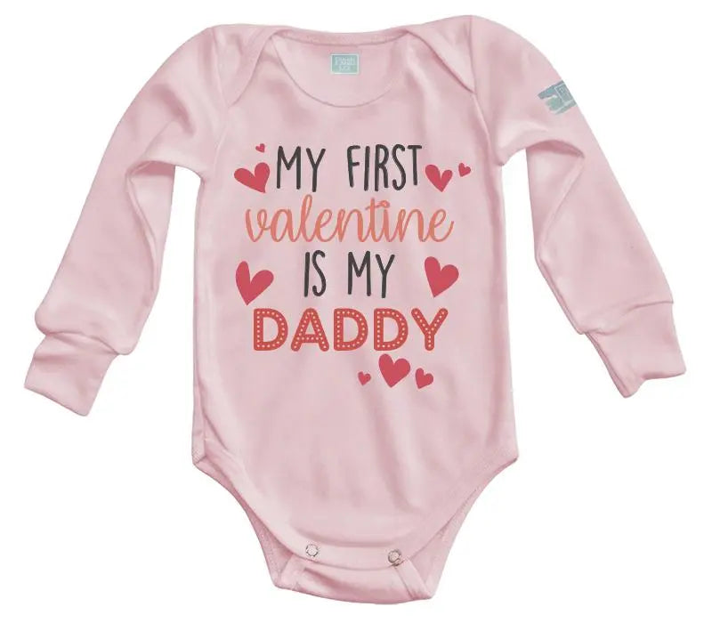 Body Bebé My First Valentine Is My Daddy - MarchanteMX