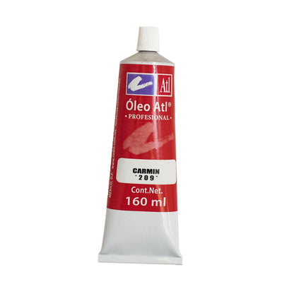 Óleo, Atl, T-40, 160ml, Carmin No 209 - Atl - contenido