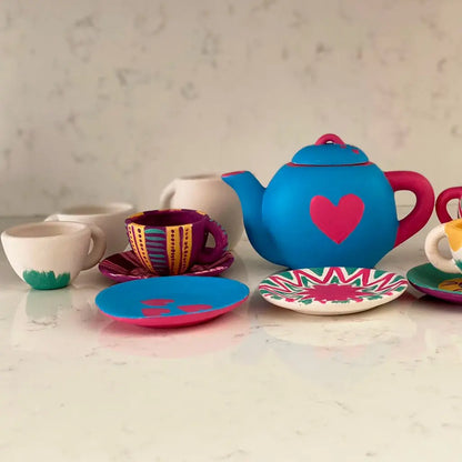PINTA Y DECORA JUEGO DE TÉ - Diako