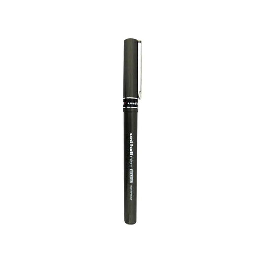 Bolígrafo uni Ball Deluxe ub-155 de 0.5 mm Negro - Uni ball - vista lateral