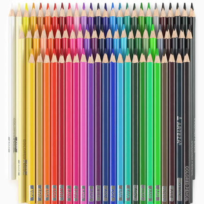 Set 72 Lápices Colores Junior Escolar Dibujo Arteza Classic - Arteza - vista lateral
