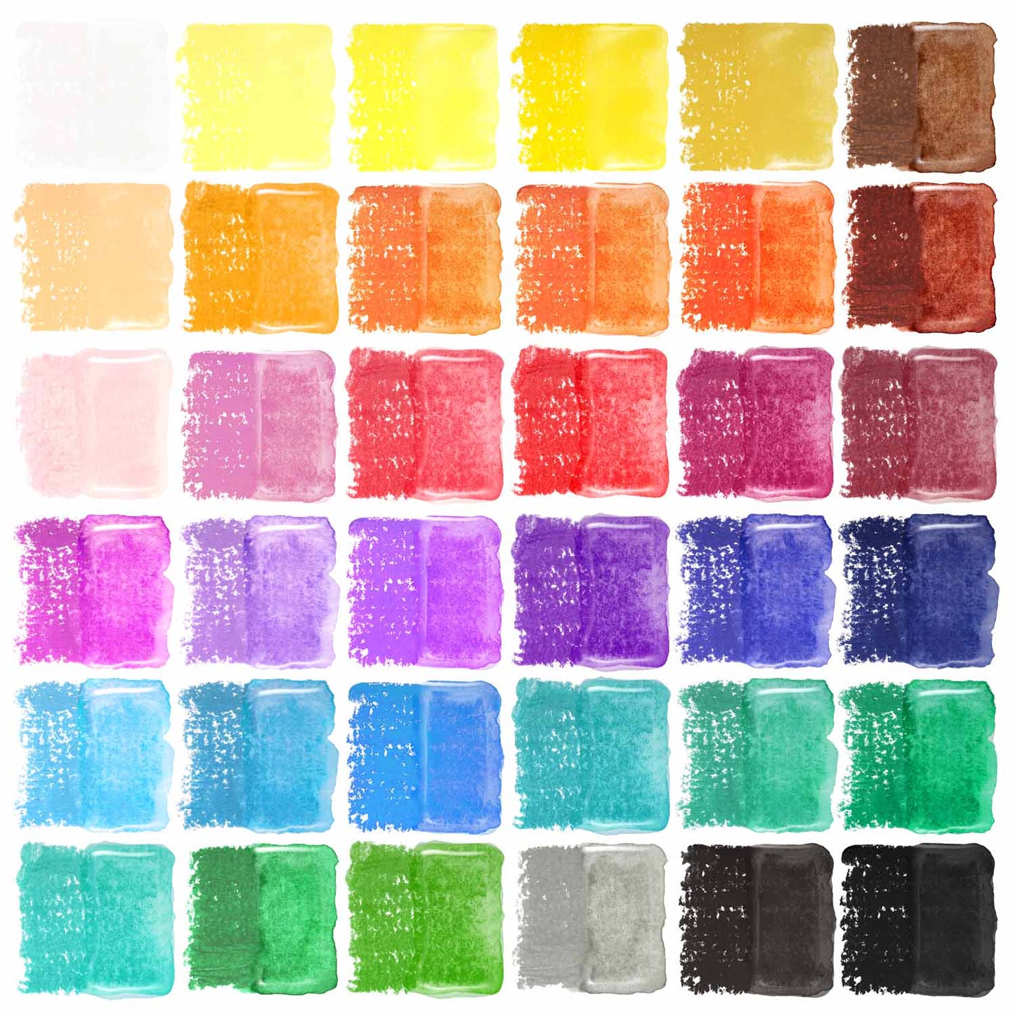 Set 36 Crayones Gel Twistables Niños Dibujo Colores Arteza - Arteza - uso