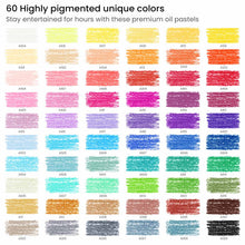 Set 60 Gises Oleo Pastel Graso Pintura Profesional Arteza - Arteza - uso