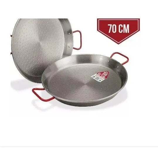 Paellera Pulida de Hierro 70cm - Cesarfer