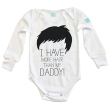 Body Bebé Daddy´s Hair Manga Larga / Blanco / 24m - Coveme