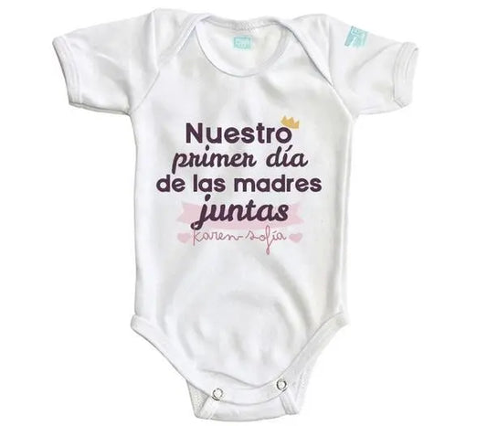Pañalero Nuestro Primer Día Juntas 12 meses - Coveme