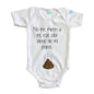 Body Bebé Ese Olor es Papá Manga Corta / Blanco / 24m - Coveme - vista lateral