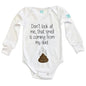 Body Bebe Smell Manga Larga / Blanco / 24m - Coveme