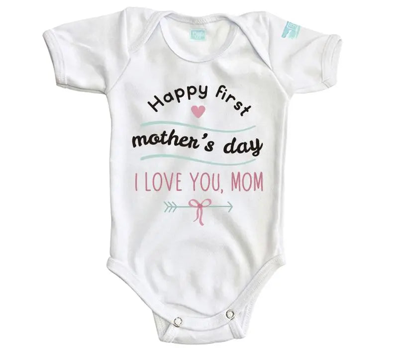 Body Bebé Happy First Mother's Day - MarchanteMX