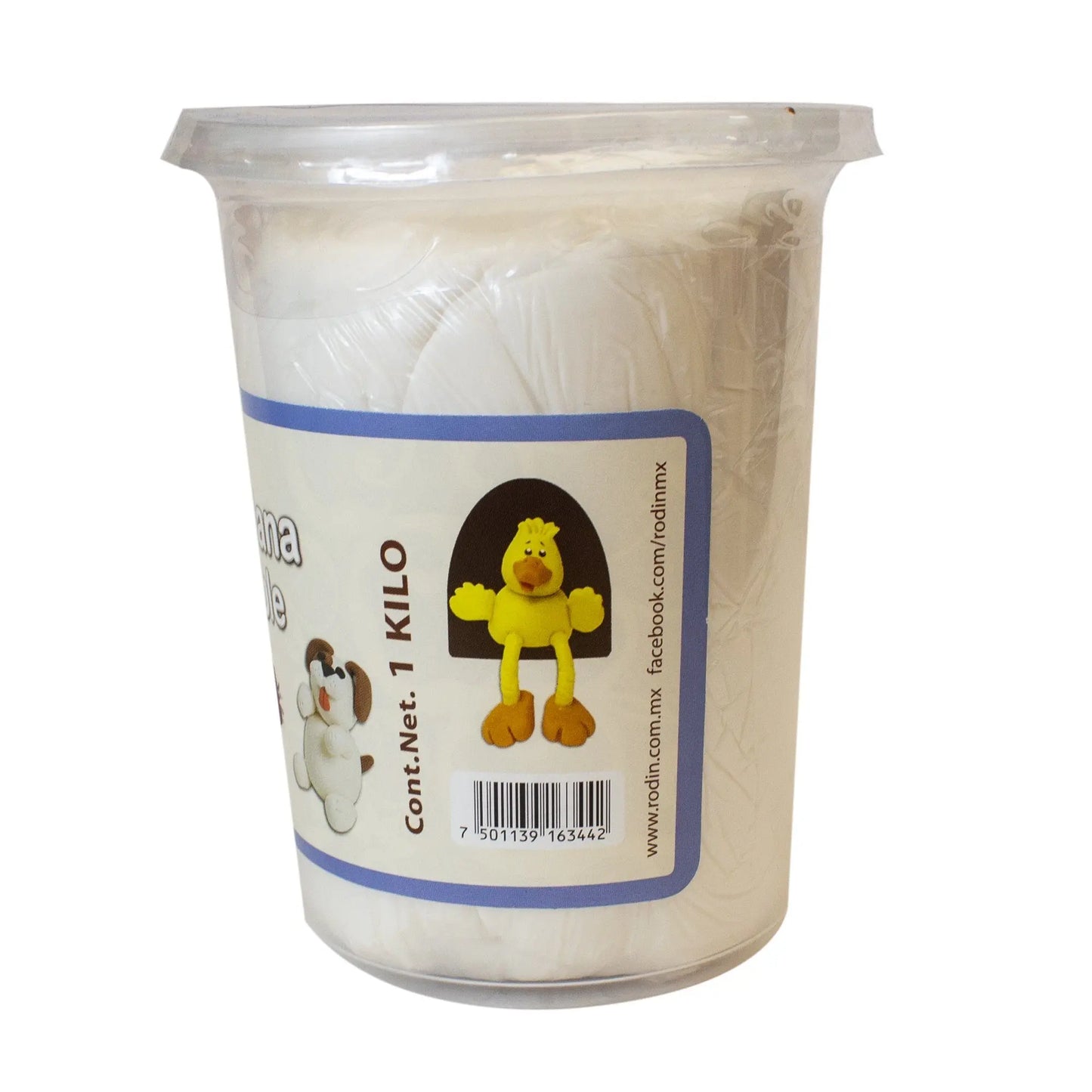 1Kg De Pasta Francesa Porcelana Flexible Policraft - Policraft - vista lateral