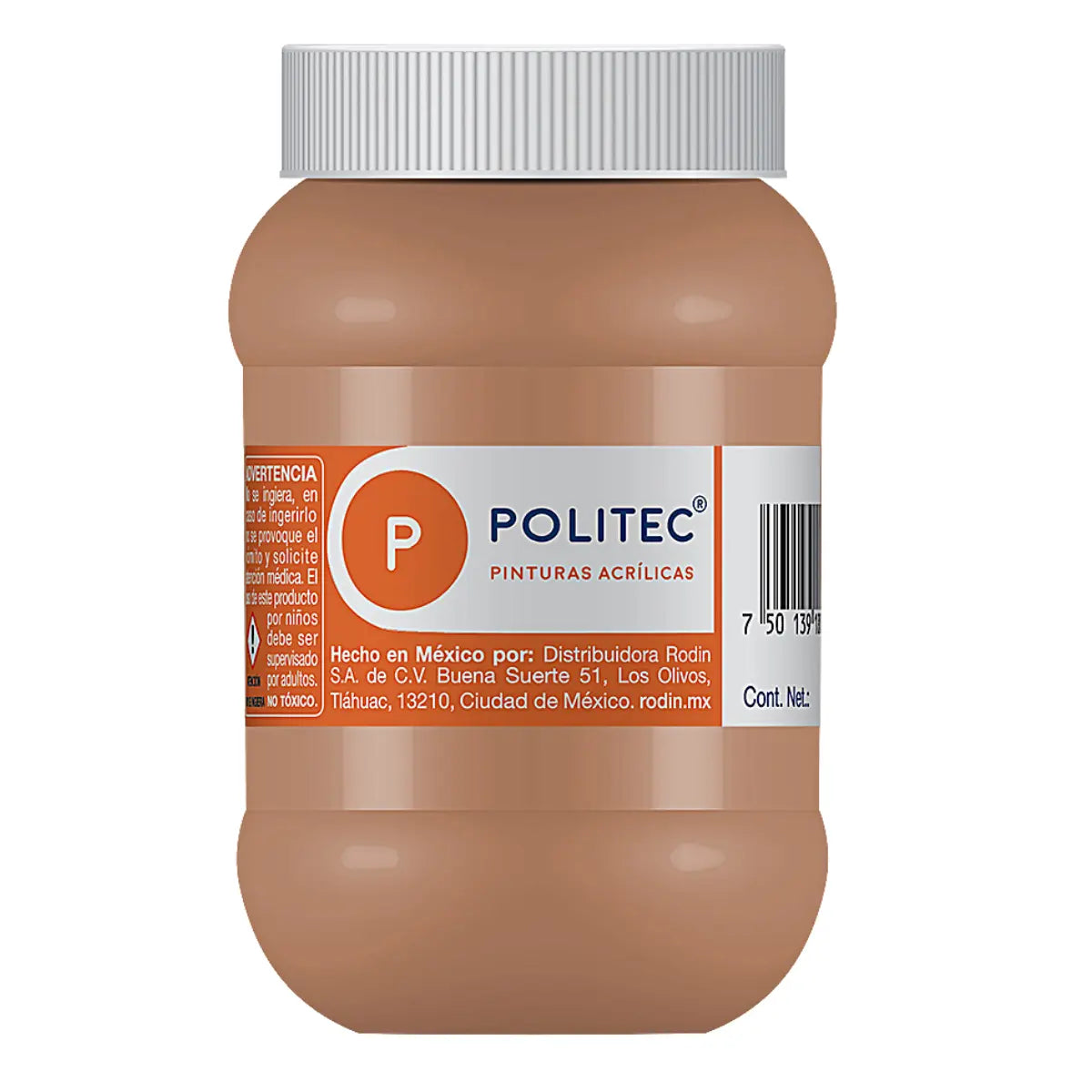 Pintura Acrílica De 500 ml Elegir Color CADMIO 341 - politec - empaque
