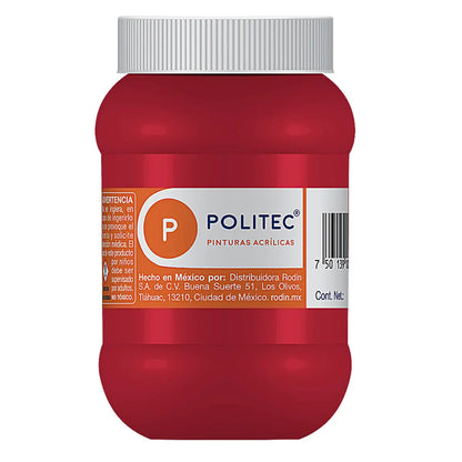 Pintura Acrílica De 500 ml Elegir Color CARMIN 319 - Rodin - empaque