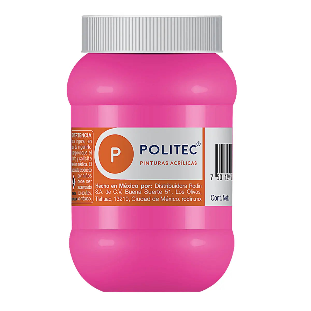 Pintura Acrílica De 500 ml Elegir Color CARMIN CLARO 323 - Rodin - empaque