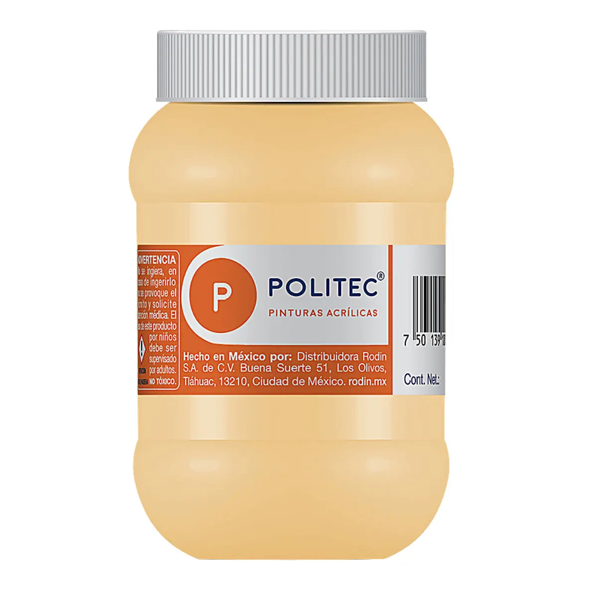 Pintura Acrílica De 500 ml Elegir Color CREMA 320 - Rodin - empaque