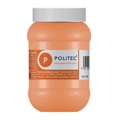 Pintura Acrílica De 500 ml Elegir Color DURAZNO 331 - Rodin - vista lateral