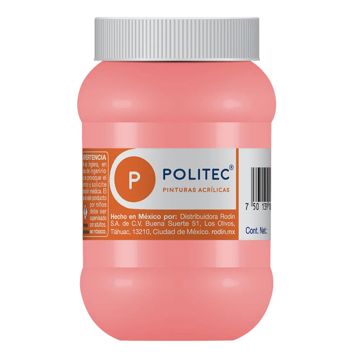 Pintura Acrílica De 500 ml Elegir Color ROSA 321 - politec