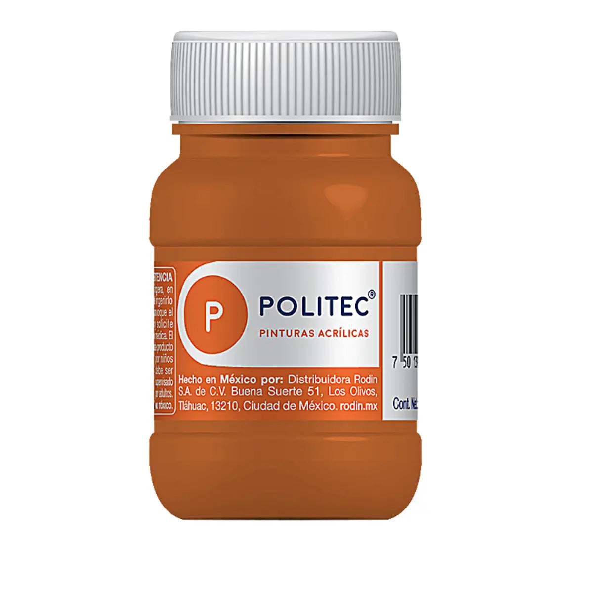 Pintura Acrílica Politec De 100 ml Colores a Elegir Terracota 340 - politec