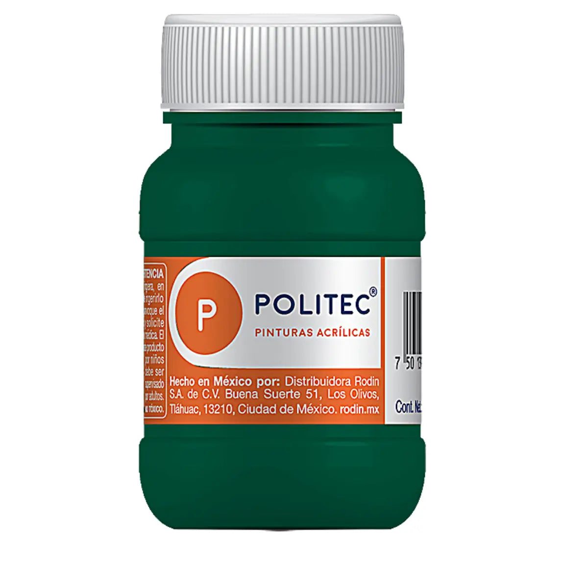 Pintura Acrílica Politec De 100 ml Colores a Elegir Verde Oro 330 - politec