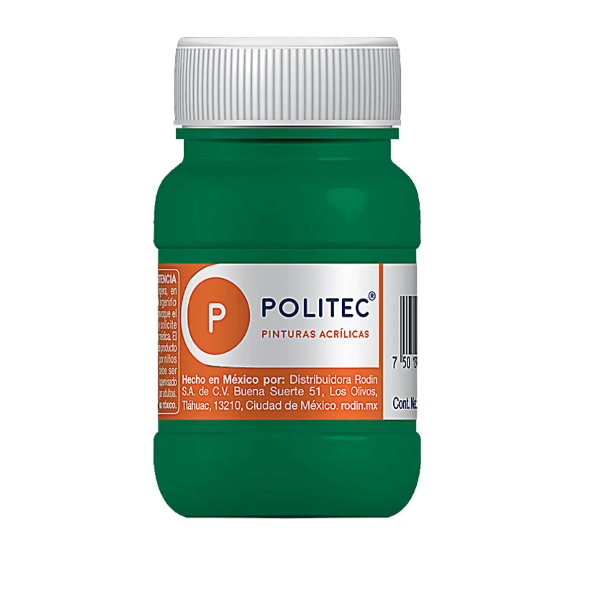 Pintura Acrílica Politec De 100 ml Colores a Elegir Verde olivo 336 - Politec