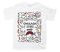 Playera Chulada Blanco / EEG / Caballero - Coveme - vista lateral