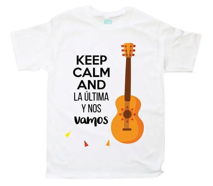 Playera La Última y Nos Vamos Blanco / EEG / Caballero - Coveme - vista lateral