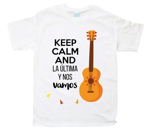 Playera La Última y Nos Vamos Blanco / EEG / Caballero - Coveme - vista lateral