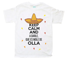 Playera Mole de Olla Blanco / EEG / Caballero - Coveme - vista lateral