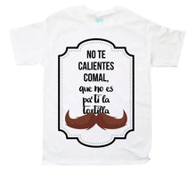 Playera No Te Calientes Comal Blanco / EEG / Caballero - Ball - vista lateral