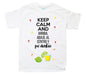 Playera Pa' Dentro Blanco / EEG / Caballero - Coveme - vista lateral
