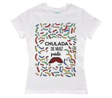 Playera Chulada Blanco / EEG / Dama - Coveme - vista lateral