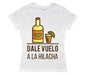 Playera Dale Vuelo Blanco / EEG / Dama - Coveme - vista lateral