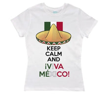 Playera Viva México Blanco / EEG / Dama - Coveme - vista lateral
