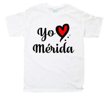 Playera Yo Amo Mérida Blanco / EEG / Caballero - Ball - vista lateral