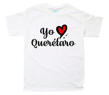 Playera Yo Amo Querétaro Blanco / EEG / Caballero - Ball - vista lateral