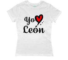 Playera Yo Amo León Blanco / EEG / Dama - Coveme - vista lateral
