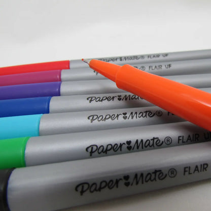 Plumones Paper Mate Flair Colores Surtidos 8 piezas - Papermate - contenido