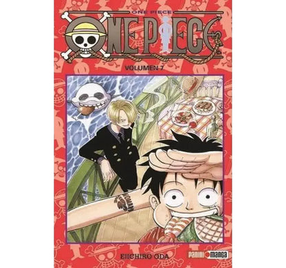 One Piece Manga Panini Anime Tomo A Elegir Español N°7 - Panini - vista lateral