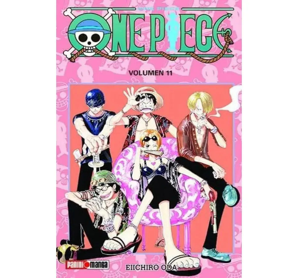 One Piece Manga Panini Anime Tomo A Elegir Español N°11 - Panini - vista lateral