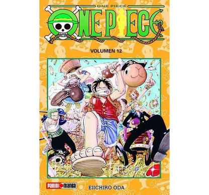 One Piece Manga Panini Anime Tomo A Elegir Español N°12 - Panini - vista lateral