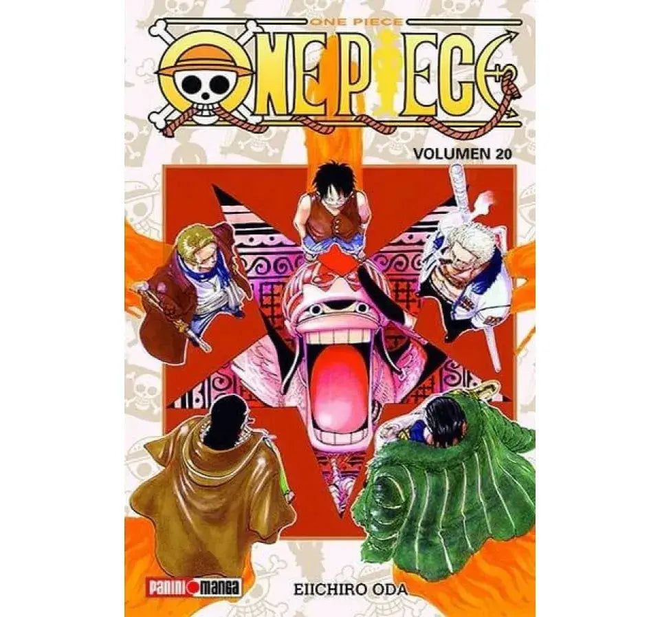 One Piece Manga Panini Anime Tomo A Elegir Español N°20 - Panini - vista lateral