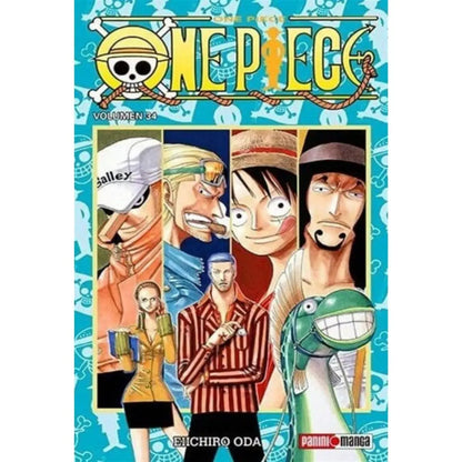 One Piece Manga Panini Anime Tomo A Elegir Español N°34 - Panini - detalle