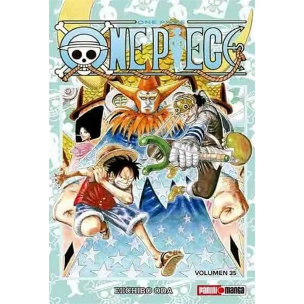 One Piece Manga Panini Anime Tomo A Elegir Español N°35 - Panini - vista lateral
