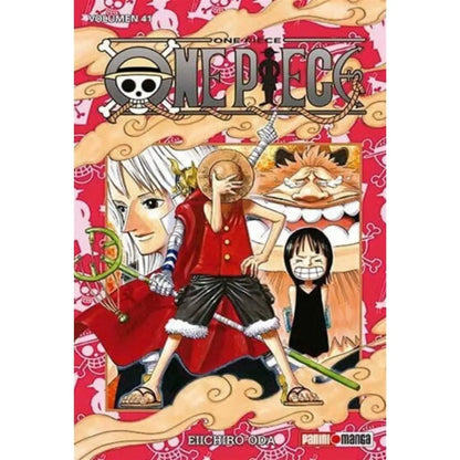 One Piece Manga Panini Anime Tomo A Elegir Español N°41 - Panini - vista lateral