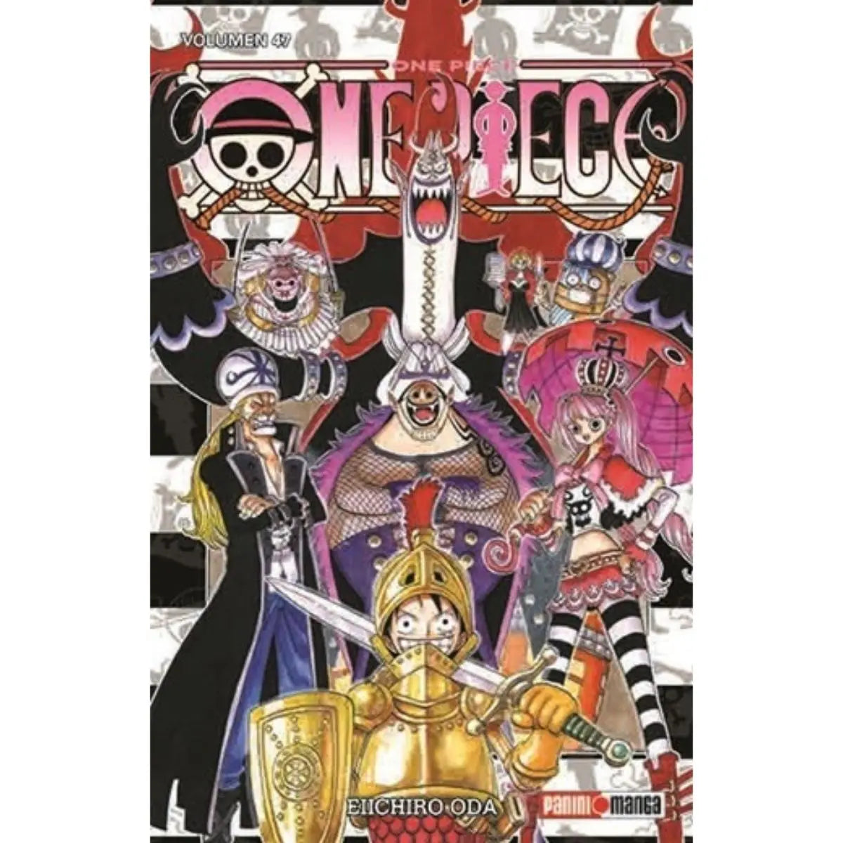 One Piece Manga Panini Anime Tomo A Elegir Español N°47 - Panini - vista lateral