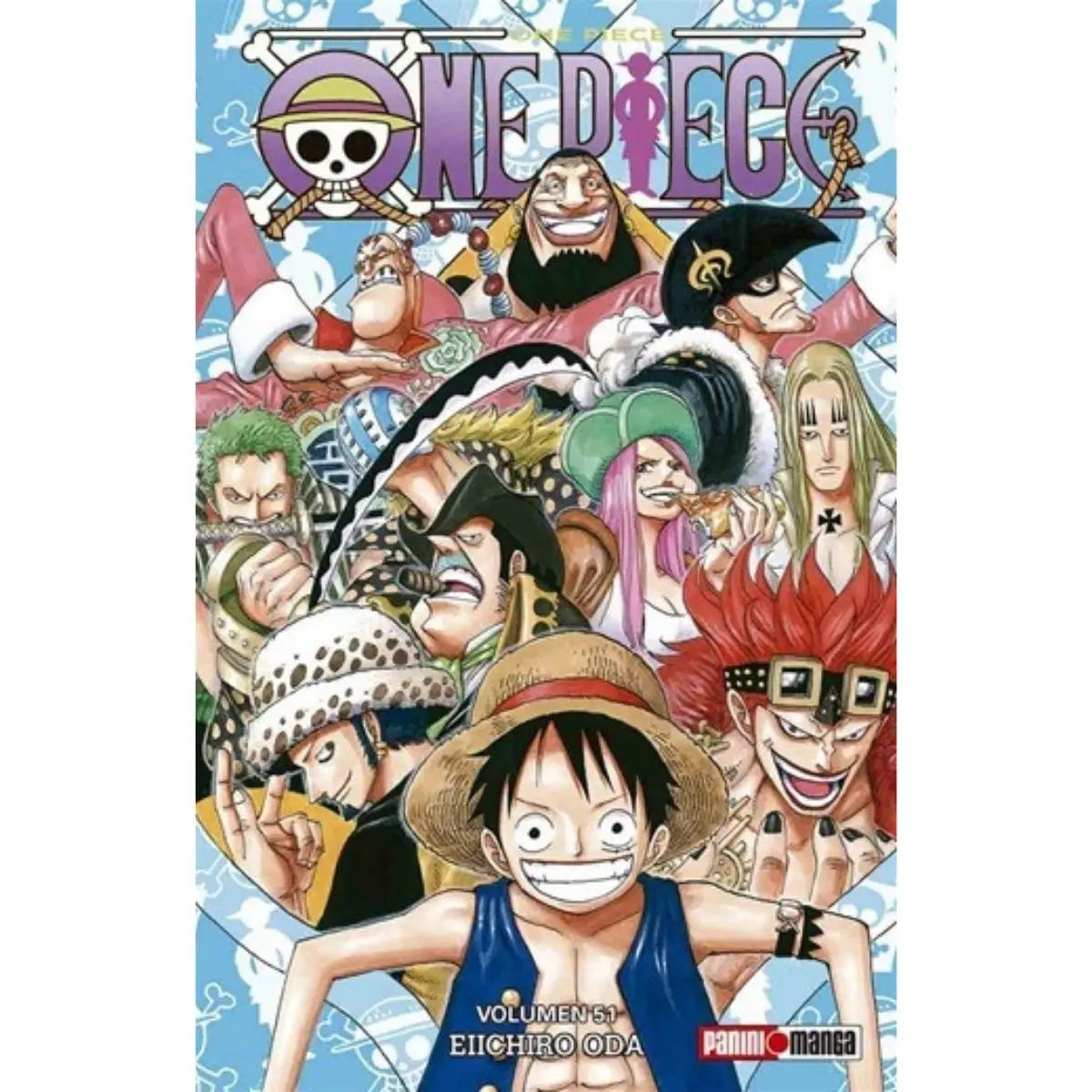 One Piece Manga Panini Anime Tomo A Elegir Español N°51 - Panini - detalle