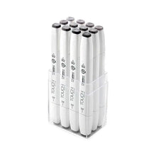 TOUCH - Set warm grey con 12 marcadores brush no. 11201 - Touch