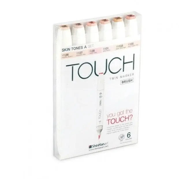 TOUCH - Set con 6 marcadores piel  brush no. 622 - ShinHan