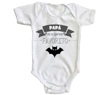 Body Bebé Papá Tu Eres Mi Superhéroe Favorito Blanco / 24 - PLASH - vista lateral