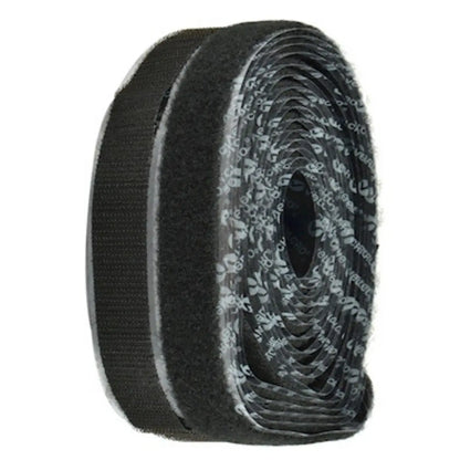 Cinta Sujetadora VELCRO® Organizador de pared Adherible 4.5m Negro - Velcro - empaque